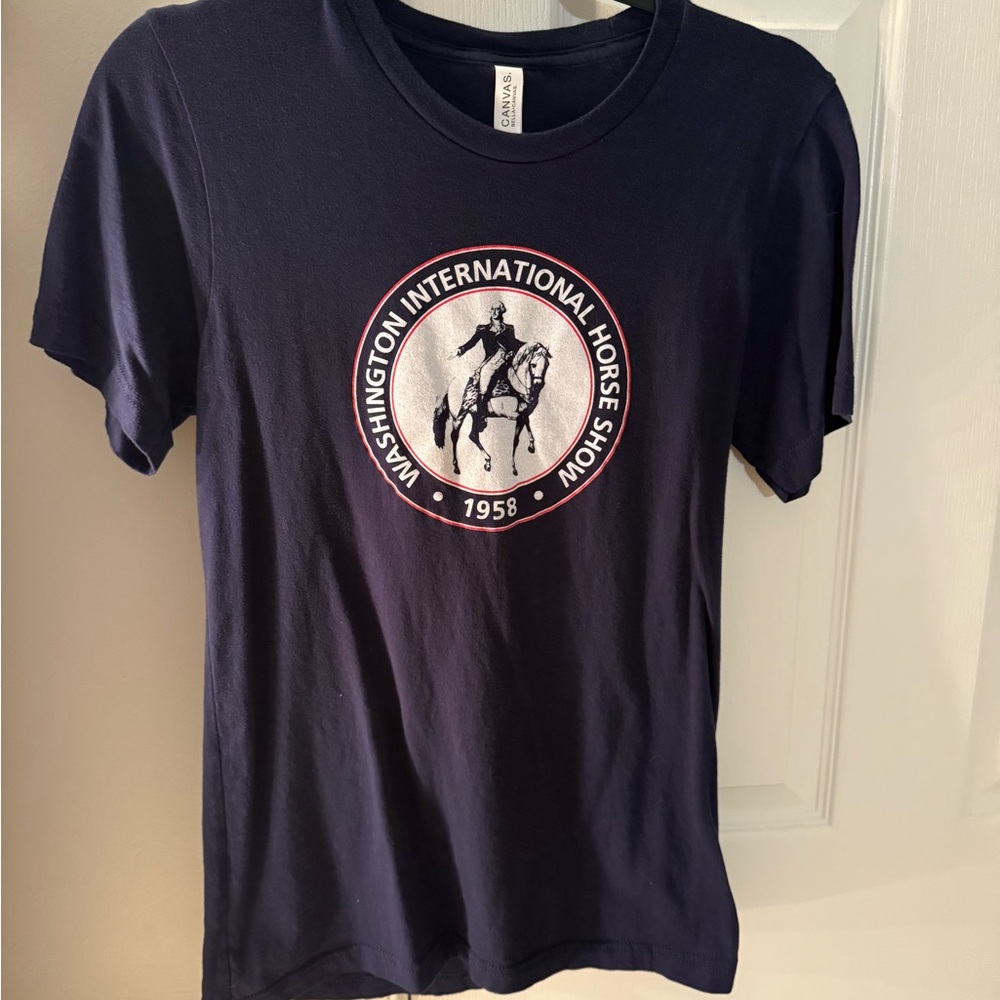 Washington International Horse Show Navy Graphic T-Shirt